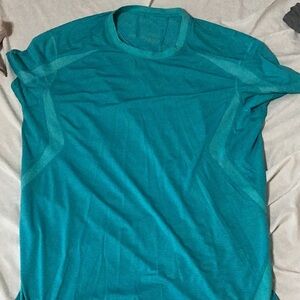 Lululemon Teal Athletic T-Shirt